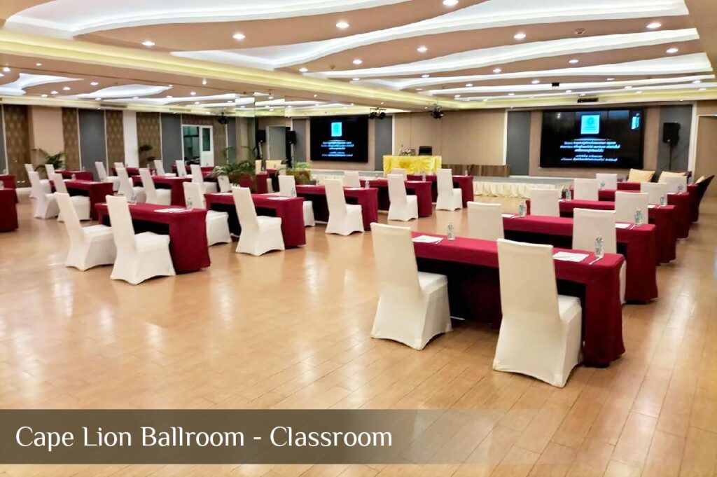 Cape Lion Ballroom - Classroom