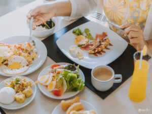 บุฟเฟต์อาหารเช้าโรงแรมจันทบุรี